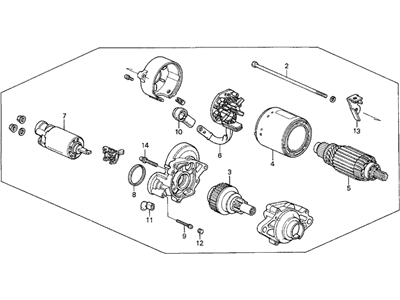 Стартер 31200PT1T03 HONDA