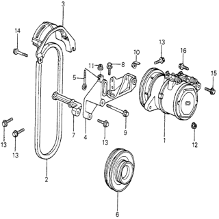 Клиновий ремінь 38920PC1004 HONDA