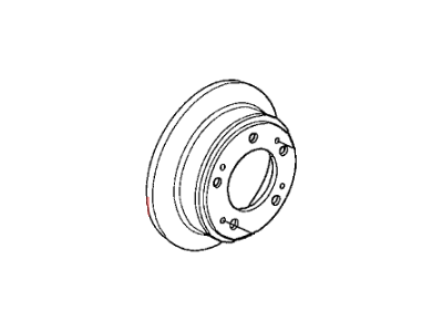 Гальмівний диск 42510SFY000 HONDA
