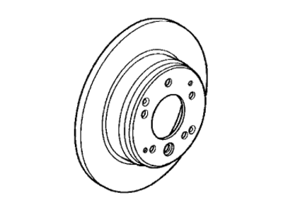 Гальмівний диск 42510SX0000 HONDA