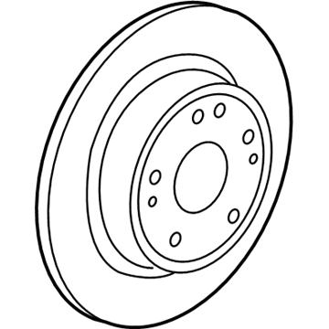 Гальмівний диск 42510T7WA01 HONDA