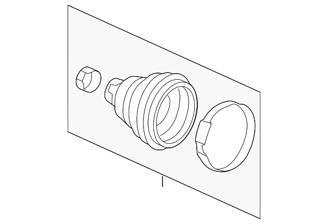 Гофрований кожух, приводний вал 44017TLA305 HONDA
