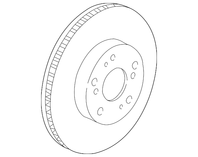 Гальмівний диск 45251SMCN11 HONDA