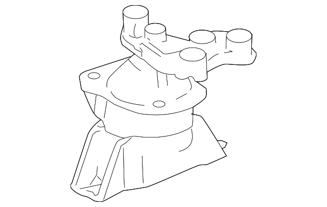Опора, двигун 50820SNBH01 HONDA