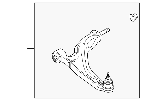 Рычаг передний нижний 51360SZAA07 HONDA
