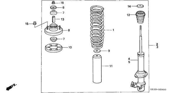  51601SR0A33 HONDA
