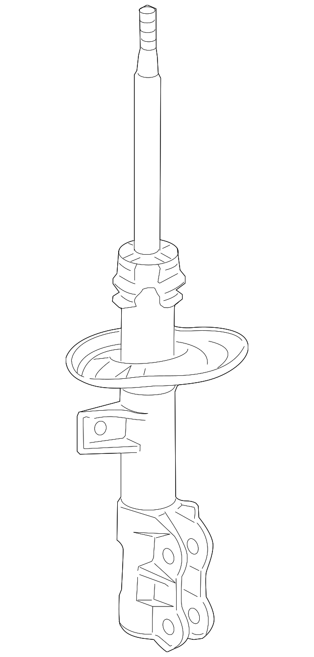 Амортизатор передній правий 51611T7WA01 HONDA