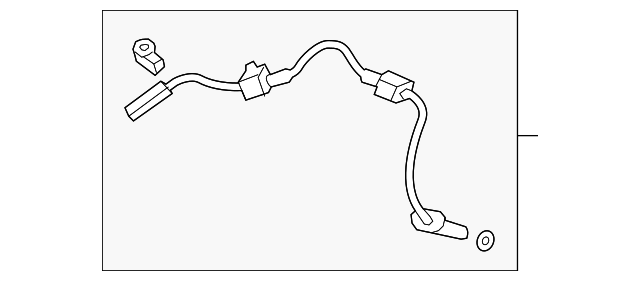 Датчик, кількість обертів колеса 57470SWA013 HONDA