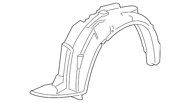 Обшивка, колісна ніша 74151SNAA00 HONDA