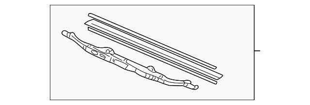 Щітка двірника 76730S10305 HONDA