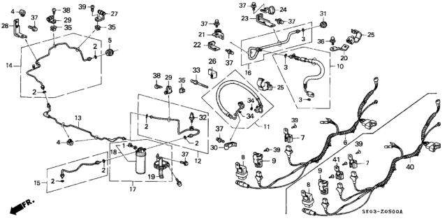  91315SE0A11 HONDA