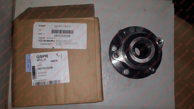 Комплект колісних підшипників 28373XA00B SUBARU