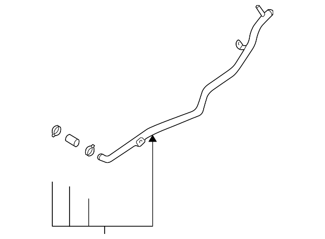 Трубка 14165AA021 SUBARU