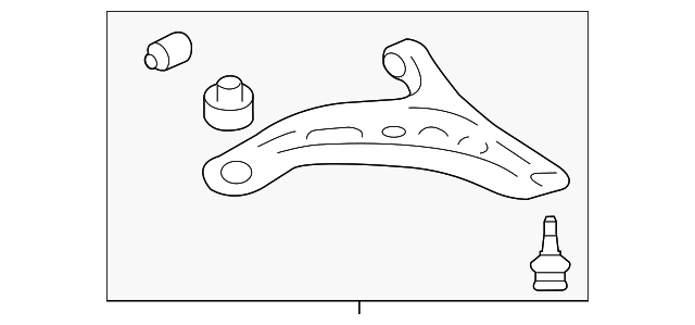 Рычаг передний нижний 20202CA012 SUBARU