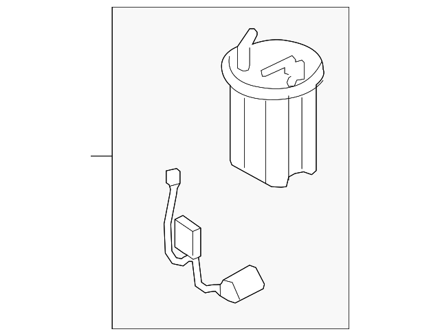 Паливний насос 42021AG010 SUBARU