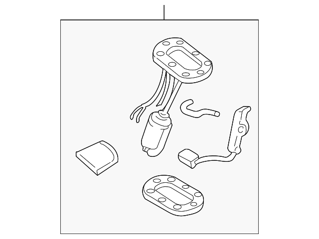 Паливний насос 42021FA001 SUBARU