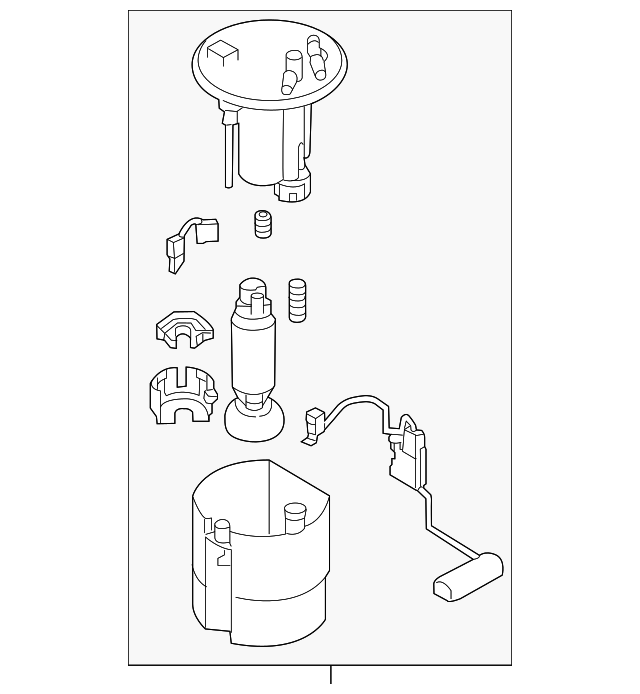 Паливний насос 42022FJ000 SUBARU
