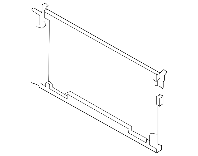 Конденсатор, система кондиціонування повітря 73210SG002 SUBARU