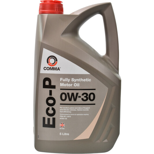 Олива для двигуна ECOP5L COMMA