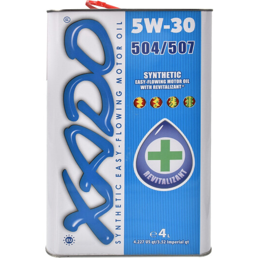 5w-30 504/507   ж/б 4 л XA20240 XADO