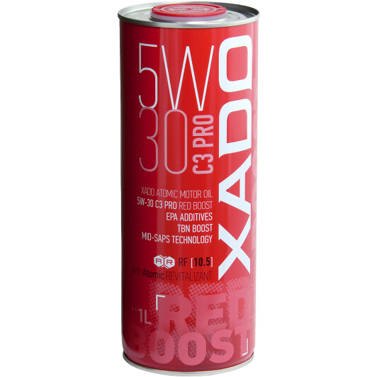 5w-30 c3 pro red boost ж/б 1 л XA26168 XADO