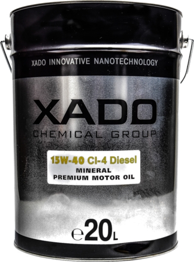 15w-40 ci-4 diesel   20 л XA28514 XADO