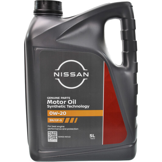 Nissaninfiniti | ke900-90143 | олива моторна nissan motor oil fs 0w-20 sngf5 5 KE90090143 NISSAN