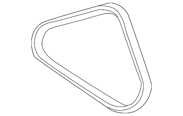 Поліклиновий ремінь 117200M200 NISSAN