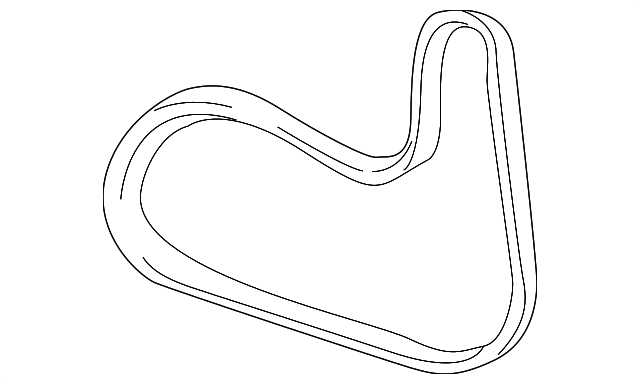 Поліклиновий ремінь 119505M001 NISSAN