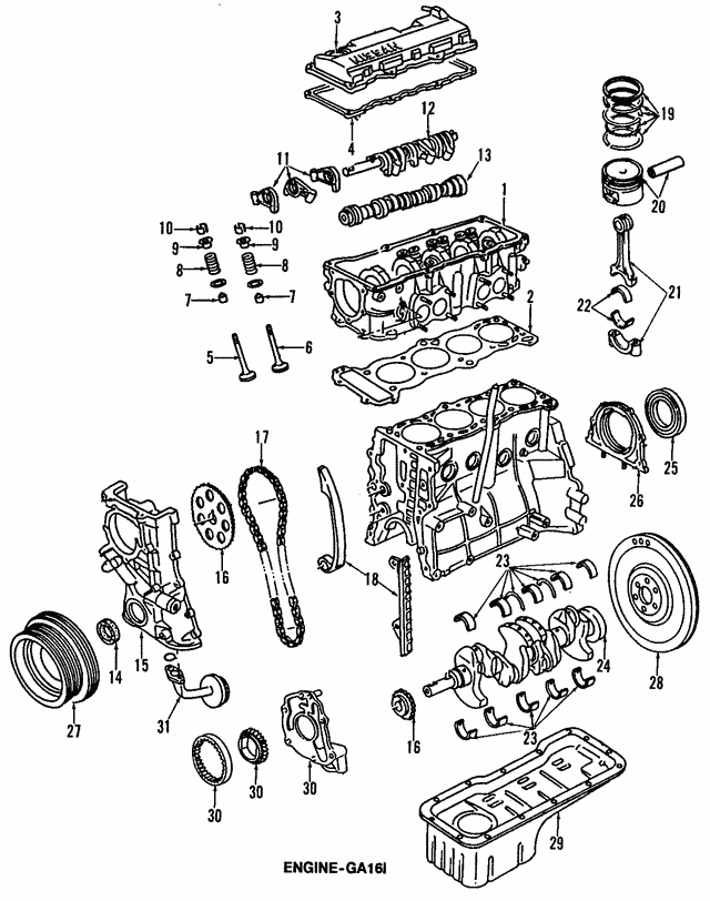 Вкладиш шатуновий 1211177A01 NISSAN