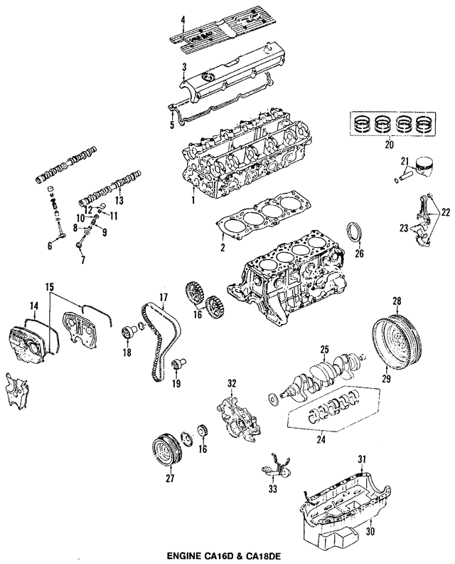 Вкладыш шатунный 12111D4200 NISSAN