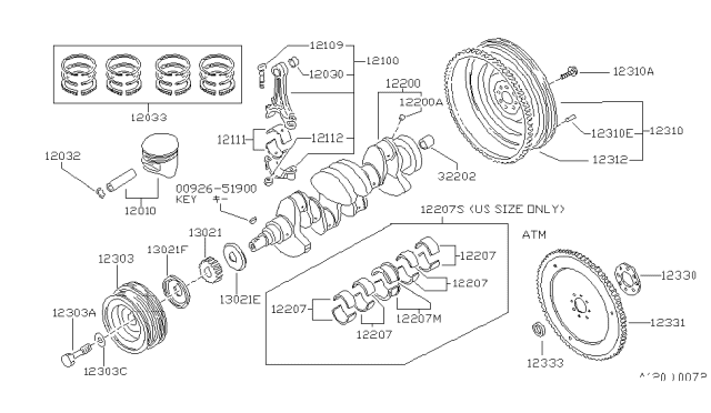  1220777A01 NISSAN