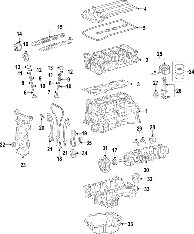 Комплект ланцюгів привода 13091ED000 NISSAN