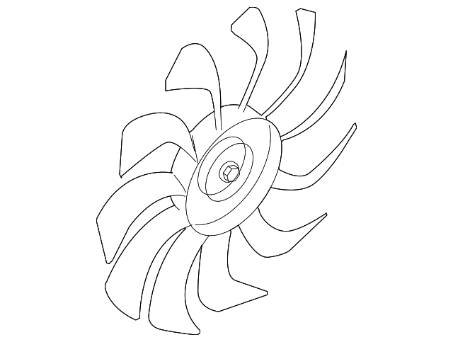 Вентилятор радіатора 21486JG31A NISSAN