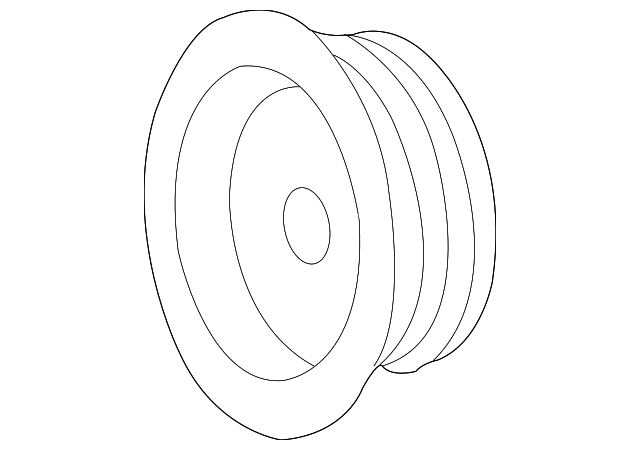 Шків генератора 231516n200 231516N200 NISSAN