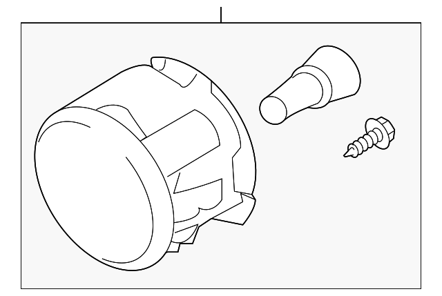 Протитуманна фара 261508992B NISSAN