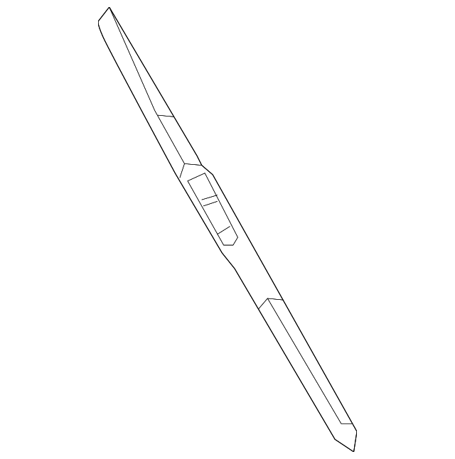 Щітка двірника 288901JA1A NISSAN