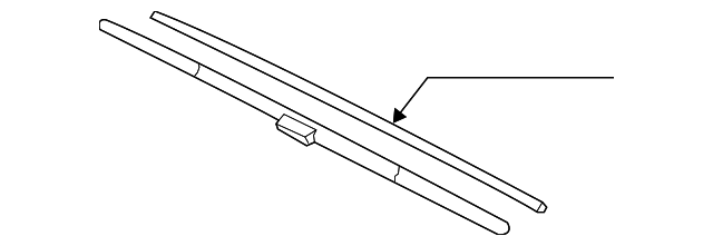 Щітка склоочисника  leaf  ze 288903NA0C NISSAN