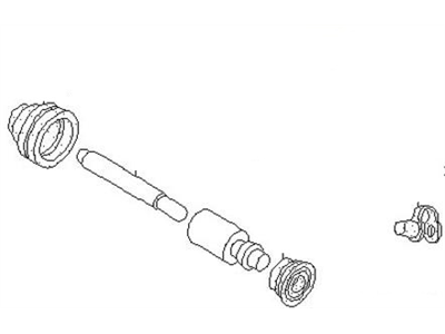 Ремонтний комплект, виконавчий циліндр зчеплення 3062228525 NISSAN