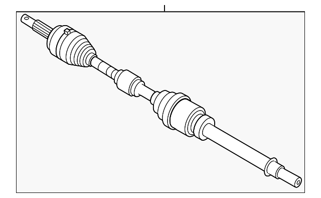 Комплект шарнірів, приводний вал 391004BA8A NISSAN