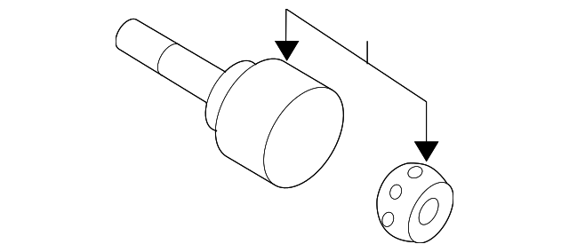 Комплект шарнірів, приводний вал 39211EW60A NISSAN