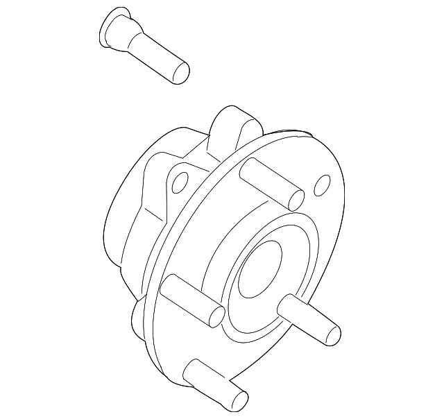 Комплект колісних підшипників 402025SK0A NISSAN