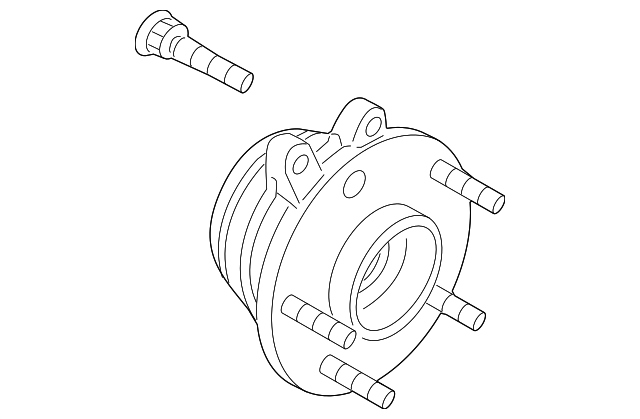 Комплект колісних підшипників 40203JP11A NISSAN