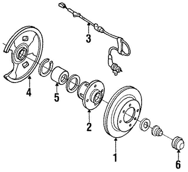 Гальмівний диск 4020671E06 NISSAN