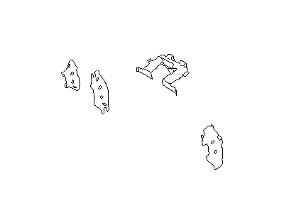 Комплект гальмівних накладок, дискове гальмо 4108041L27 NISSAN