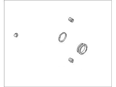 Ремонтний комплект, гальмівний супорт 41120AX026 NISSAN
