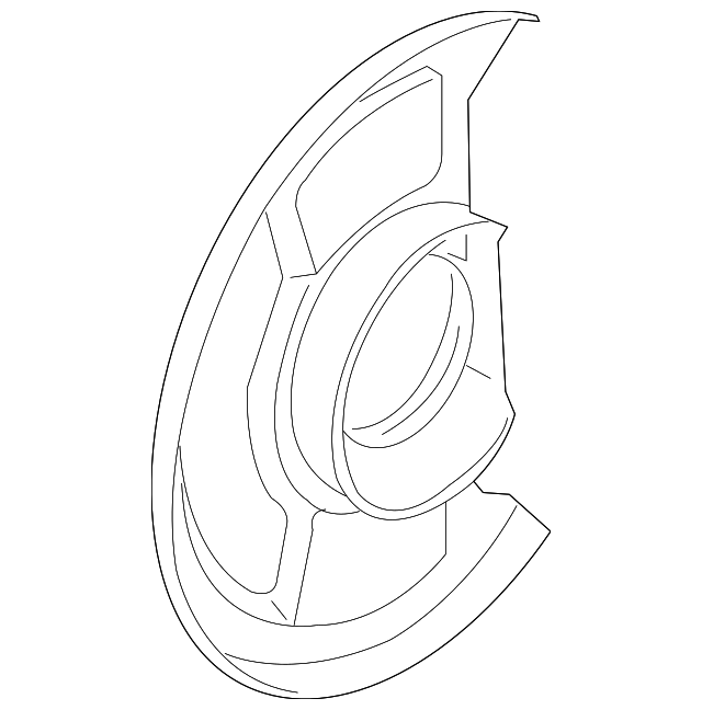 Відбивач, гальмівний диск 44020CY01B NISSAN