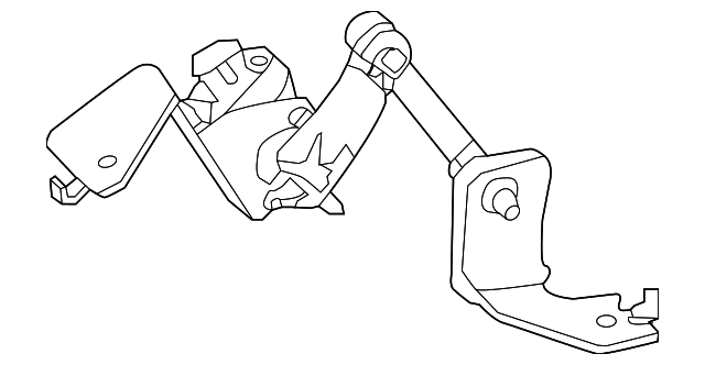 Опора, реактивна тяга 538204BA0A NISSAN