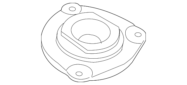 Подушка амортизатора 54321JG01B NISSAN