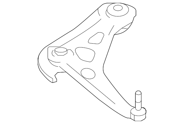 Рычаг передний нижний 545006CA0A NISSAN